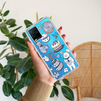 Happy Tea Time Transparent Silicon Case For Vivo T1x