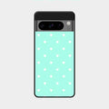 Heart Design Glossy Metal Case Cover For Google Pixel 8 Pro 5G