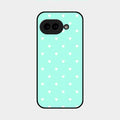 Heart Design Glossy Metal Case Cover For Google Pixel 9A 5G