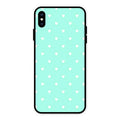 Heart Design Glossy Metal Case Cover For iPhone XS Max