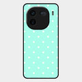 Heart Design Glossy Metal Case Cover For Iqoo 12 5G