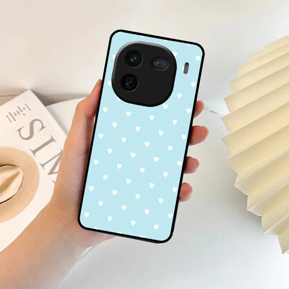 Heart Design Glossy Metal Case Cover For Vivo - ShopOnCliQ
