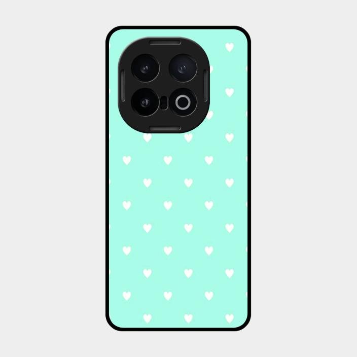Heart Design Glossy Metal Case Cover For Iqoo 13 5G