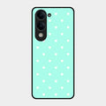 Heart Design Glossy Metal Case Cover For Iqoo Z10 Lite