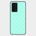 Heart Design Glossy Metal Case Cover For Iqoo Z5 5G