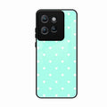 Heart Design Glossy Metal Case Cover For Motorola Edge 50 Neo
