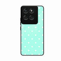 Heart Design Glossy Metal Case Cover For Motorola Edge 60 Pro 5G
