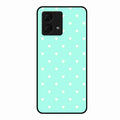 Heart Design Glossy Metal Case Cover For Motorola g84 5G