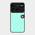 Heart Design Glossy Metal Case Cover For Nothing Phone 3 5G