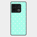 Heart Design Glossy Metal Case Cover For Oneplus 10 Pro 5G