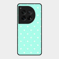 Heart Design Glossy Metal Case Cover For Oneplus 12 5G