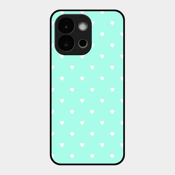 Heart Design Glossy Metal Case Cover For Oneplus 13S 5G