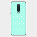 Heart Design Glossy Metal Case Cover For Oneplus 8