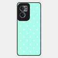 Heart Design Glossy Metal Case Cover For Oneplus Nord Ce 2 5G