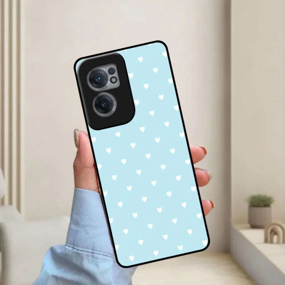 Heart Design Glossy Metal Case Cover For OnePlus - ShopOnCliQ