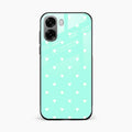 Heart Design Glossy Metal Case Cover For Oppo A6X 5G