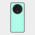 Heart Design Glossy Metal Case Cover For Oppo F27 5G