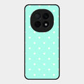 Heart Design Glossy Metal Case Cover For Oppo F29 Pro 5G