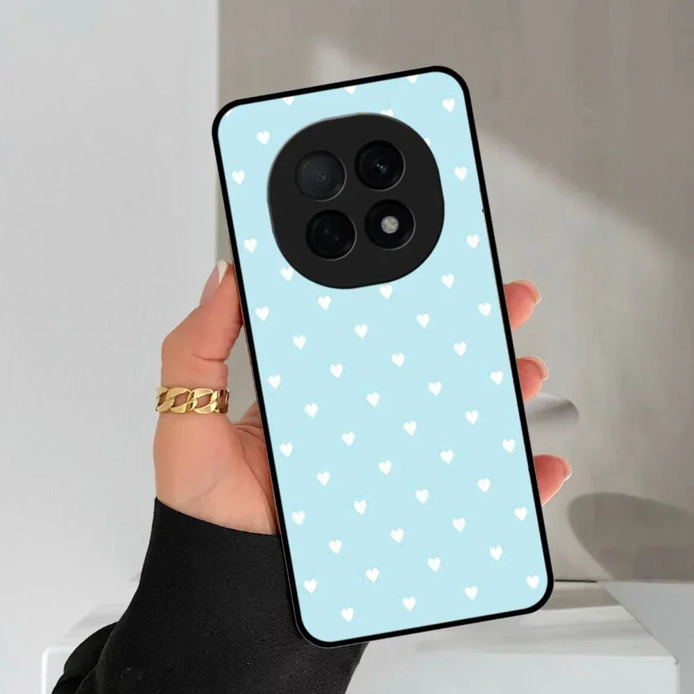 Heart Design Glossy Metal Case Cover For Oppo - ShopOnCliQ