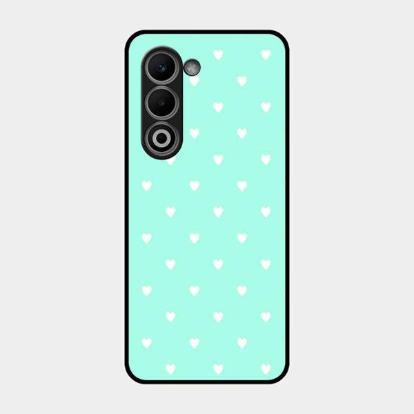 Heart Design Glossy Metal Case Cover For Oppo K13X 5G