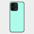 Heart Design Glossy Metal Case Cover For Oppo Reno 14 5G
