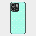 Heart Design Glossy Metal Case Cover For Oppo Reno 14 Pro 5G