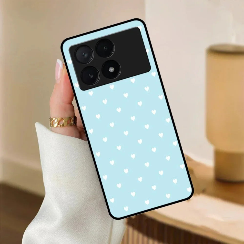 Heart Design Glossy Metal Case Cover For Poco - ShopOnCliQ