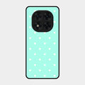 Heart Design Glossy Metal Case Cover For Poco X7 5G