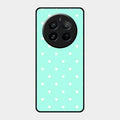 Heart Design Glossy Metal Case Cover For Realme 12 Pro 5G