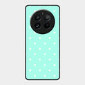 Heart Design Glossy Metal Case Cover For Realme 12 Pro Plus 5G