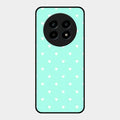 Heart Design Glossy Metal Case Cover For Realme 14 Pro Lite 5G