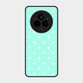 Heart Design Glossy Metal Case Cover For Realme 14 Pro Plus 5G