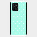 Heart Design Glossy Metal Case Cover For Realme 9I 5G