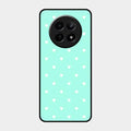 Heart Design Glossy Metal Case Cover For Realme C65 5G