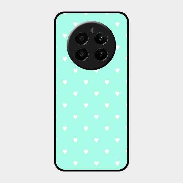 Heart Design Glossy Metal Case Cover For Realme P1 5G