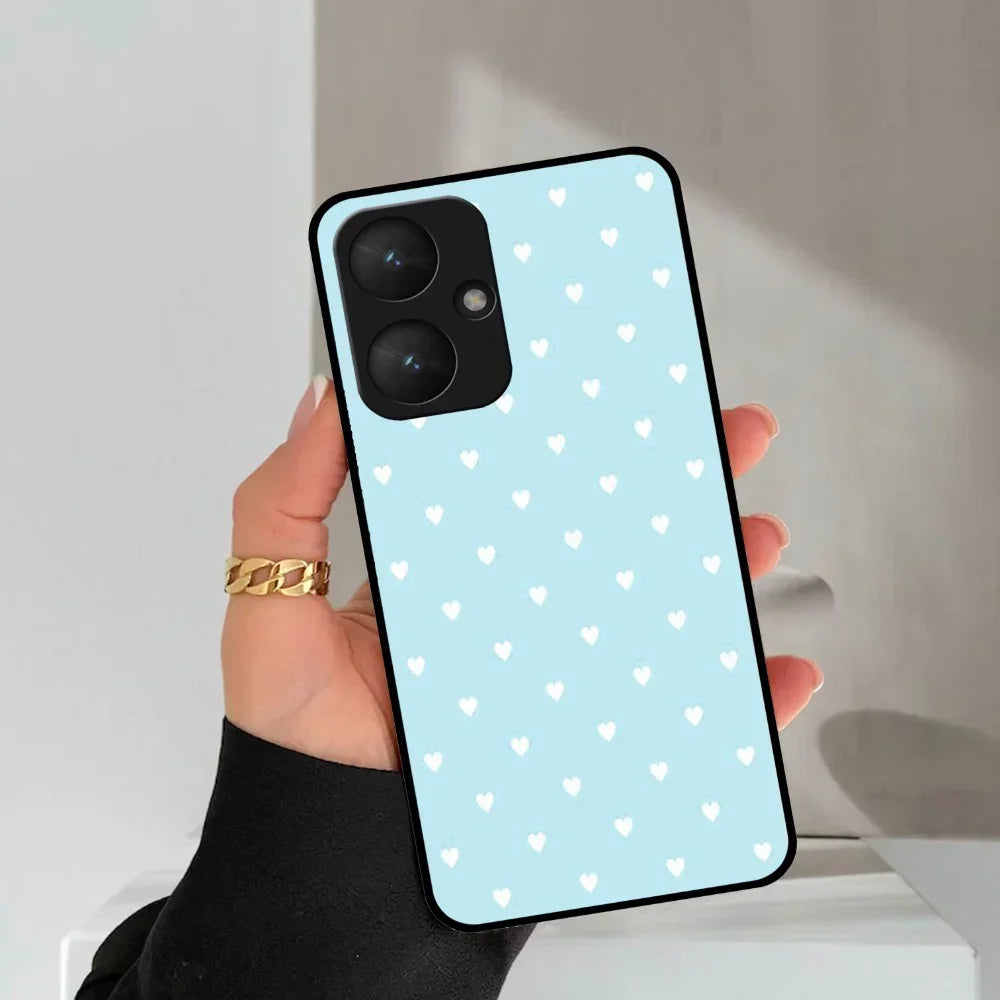Heart Design Glossy Metal Case Cover For Redmi - ShopOnCliQ