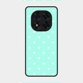 Heart Design Glossy Metal Case Cover For Redmi Note 14 Pro 5G