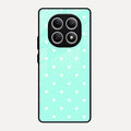 Heart Design Glossy Metal Case Cover For Redmi Note 15 5G