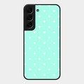 Heart Design Glossy Metal Case Cover For Samsung Galaxy S22 Plus 5G