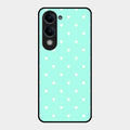 Heart Design Glossy Metal Case Cover For Vivo T4 Lite 5G
