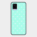 Heart Design Glossy Metal Case Cover For Vivo V20