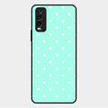 Heart Design Glossy Metal Case Cover For Vivo Y20T