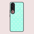 Heart Design Glossy Metal Case Cover For Vivo Y31 5G