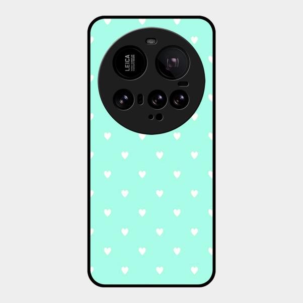 Heart Design Glossy Metal Case Cover For Xiaomi 15 Ultra 5G