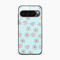 Heart With Blossom Glossy Metal Case Cover For Google Pixel 10 Pro