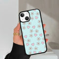 Heart With Blossom Glossy Metal Case Cover For iPhone - ShopOnCliQ