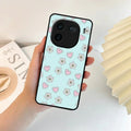 Heart With Flower Glossy Metal Case Cover For iQOO - ShopOnCliQ