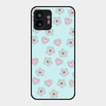 Heart With Blossom Glossy Metal Case Cover For Nothing Phone 2