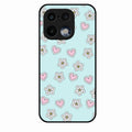 Heart With Blossom Glossy Metal Case Cover For Realme 16 Pro 5G