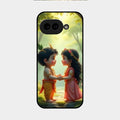 Heavenly Bond Glass Case Cover For Google Pixel 9A 5G
